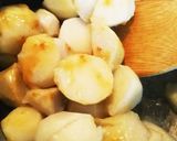 簡単*里芋のごま味噌がらめ作り方3写真