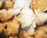 簡単*里芋のごま味噌がらめ作り方4写真