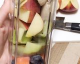 ブルーベリーミックススムージー作り方1写真