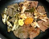 牛肉と舞茸のしぐれ煮作り方2写真