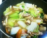 野菜たっぷりとろみ付広東麺 袋麺で簡単♪作り方7写真