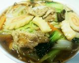 野菜たっぷりとろみ付広東麺 袋麺で簡単♪作り方12写真