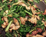 大根葉と卵と豚肉のオイスターソース炒め作り方7写真