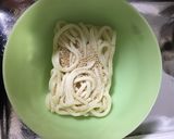 カンタン！ボウルで作る蒸しうどん作り方1写真