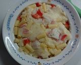 【幼児食】カニカマグラタン作り方4写真