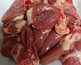 ～鶏ハツの砂糖煮込み～作り方1写真