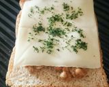 納豆チーズ+青のりトースト☆作り方1写真