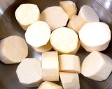 さつまいもの甘煮(バター醤油味)作り方1写真