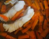 簡単♬和食❀タラと人参の和風餡掛け❀作り方7写真