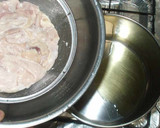 豚もつのスープ♪簡単しょうゆ味作り方3写真