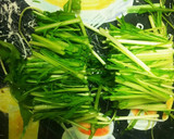 超簡単！だし要らず！水菜とツナの炒め煮！作り方1写真