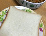 スパイシー☆キーマカレーのチーズトースト作り方2写真