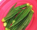 簡単★オクラのおかか塩昆布和え作り方1写真