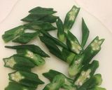 簡単★オクラのおかか塩昆布和え作り方2写真