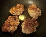 簡単★豚こまステーキ作り方3写真