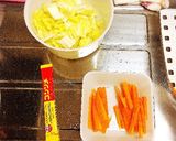 白菜のコンソメ煮作り方1写真