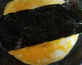 海苔とカニカマの卵焼き作り方4写真