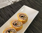 海苔とカニカマの卵焼き作り方7写真