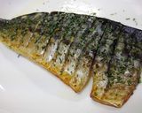 しめ鯖の香草焼きバル風ピッツァソース添え作り方3写真