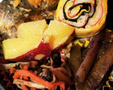 海苔とカニカマの卵焼き作り方8写真