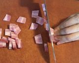 南瓜とブロッコリーのペペロンチーノ作り方1写真