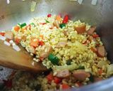 簡単！シャキッとピリ辛カレーピラフ作り方4写真