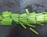 簡単★お手軽【レンチンねぎ塩一人鍋】作り方4写真