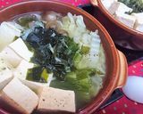 簡単★お手軽【レンチンねぎ塩一人鍋】作り方11写真