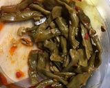 白菜と漬物のピリ辛中華炒め作り方1写真