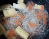刺身の大根の残り物でおみそ汁作り方3写真