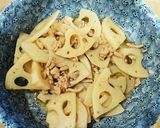 子供も大好き！れんこんのそぼろ煮作り方4写真