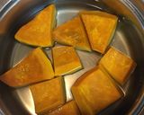 お袋の味カボチャの煮物作り方1写真