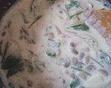 きのことホウレン草のクリームスープ作り方18写真