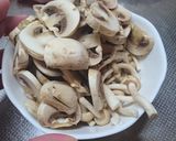 きのことホウレン草のクリームスープ作り方6写真