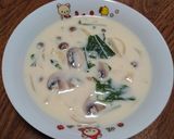 きのことホウレン草のクリームスープ作り方20写真