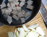 ☆蒟蒻と玉葱のしょうが煮☆作り方1写真