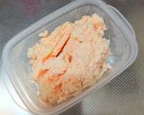 華やか❤️タラモサラダのクリスマスリース作り方1写真