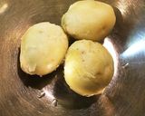 簡単 ジェノベーゼ&たらこ ポテトサラダ作り方1写真