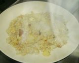 簡単パラパラ具なし炒飯作り方5写真