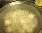 鶏団子のあったかおうどん作り方4写真