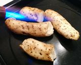 こんがり焼き鯖味噌汁で自然薯のとろろ汁作り方13写真