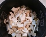 お吸い物の素でなんちゃって松茸ご飯作り方3写真