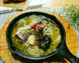 血液サラサラ＊焼きネギとさば缶の味噌汁作り方12写真