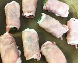 餅とシソの豚肉巻き作り方4写真