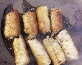 餅とシソの豚肉巻き作り方7写真