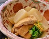 かぶとお揚げの炊いたん作り方6写真
