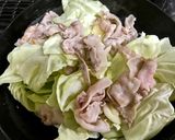 豚バラとキャベツのオイスターにんにく炒め作り方5写真