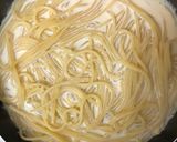 生クリーム不使用☆豆乳クリーム明太パスタ作り方3写真