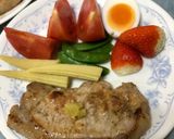 ☆超簡単☆トンテキ〜(o˘◡˘o)♡作り方17写真
