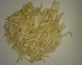 海藻類がダメな人のための豆苗ナムル！作り方1写真